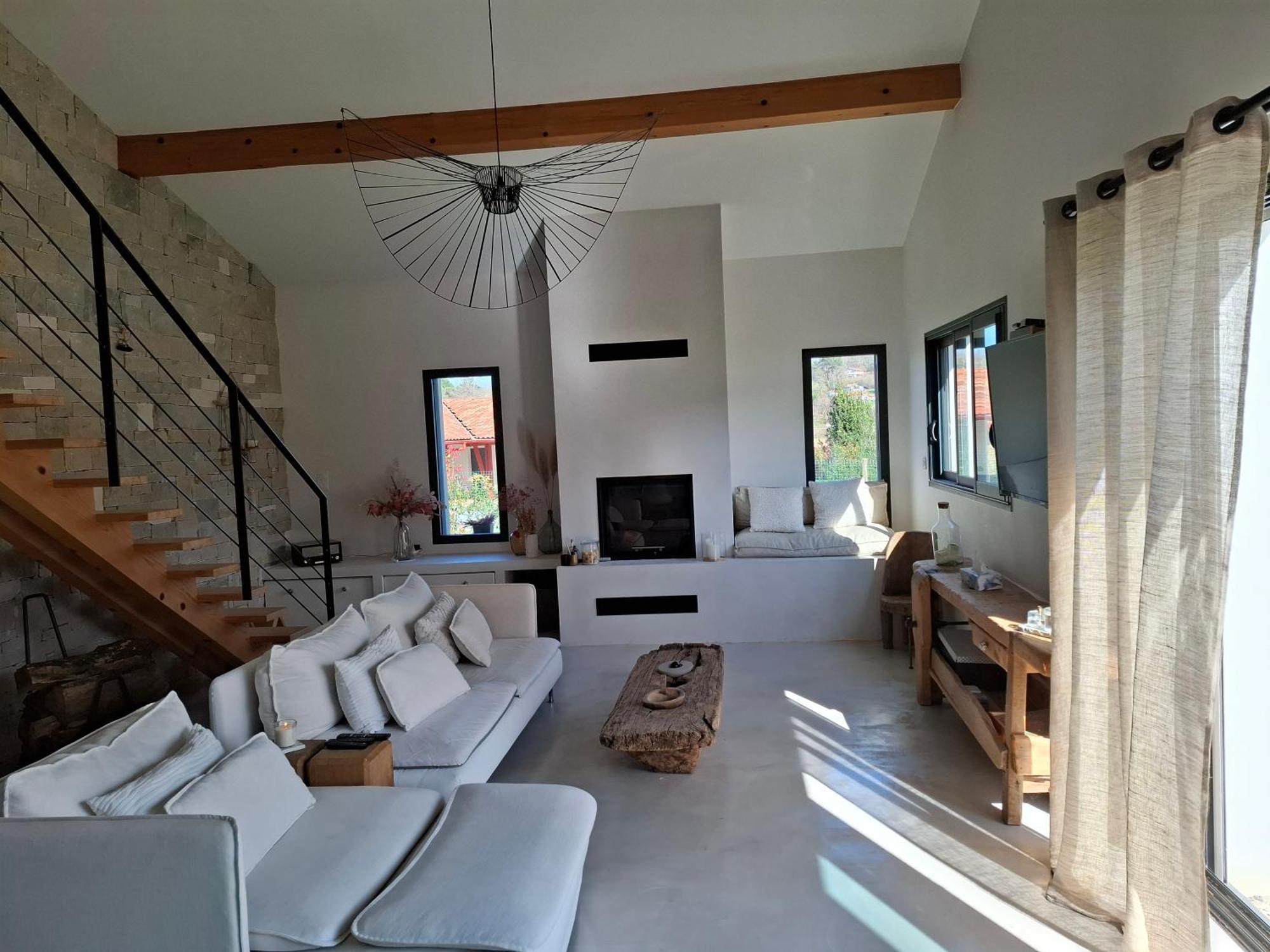 Charmante Villa Familiale Au Calme A 15Min Des Plages อัสแก็ง ห้อง รูปภาพ