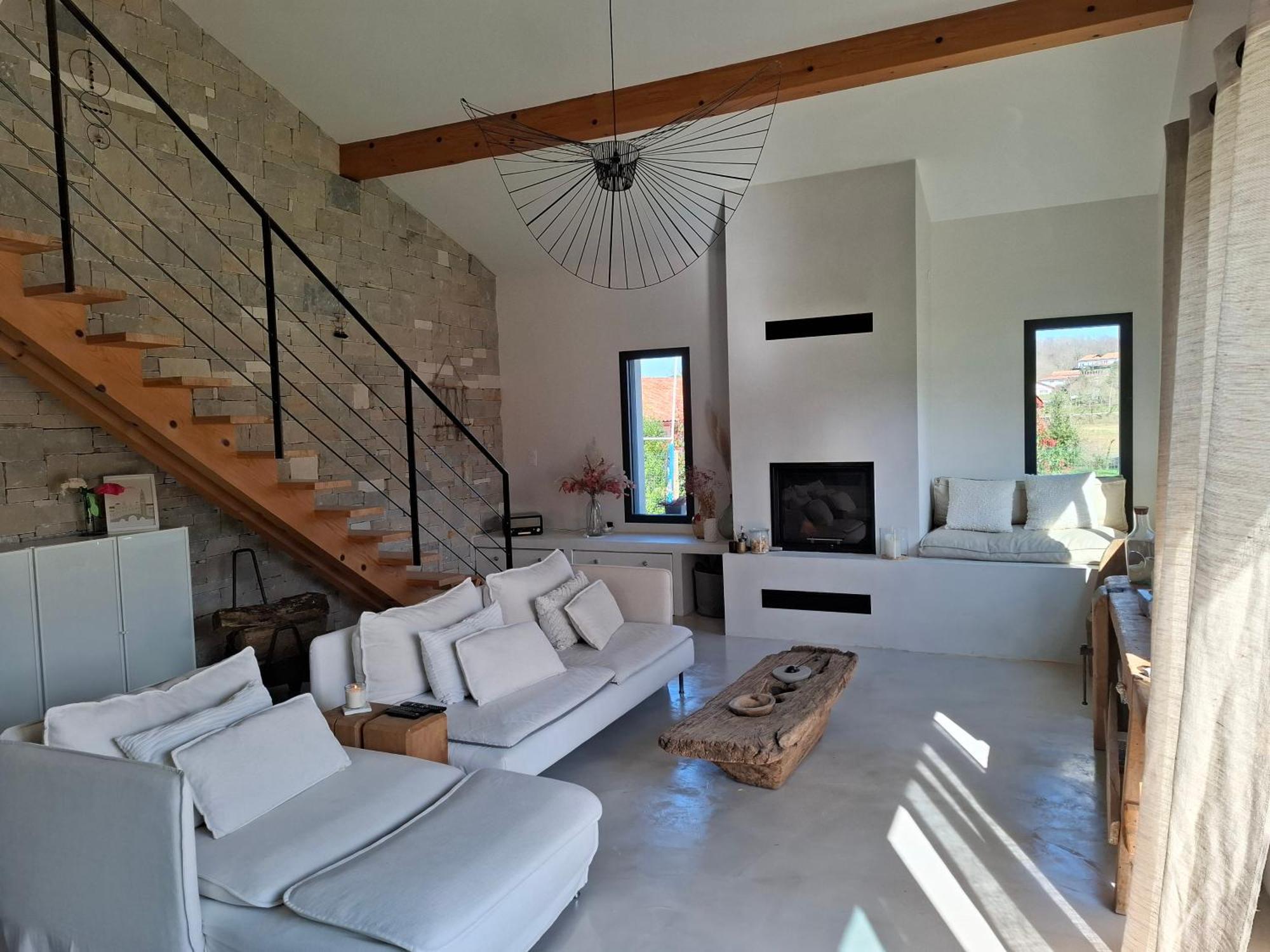 Charmante Villa Familiale Au Calme A 15Min Des Plages อัสแก็ง ภายนอก รูปภาพ
