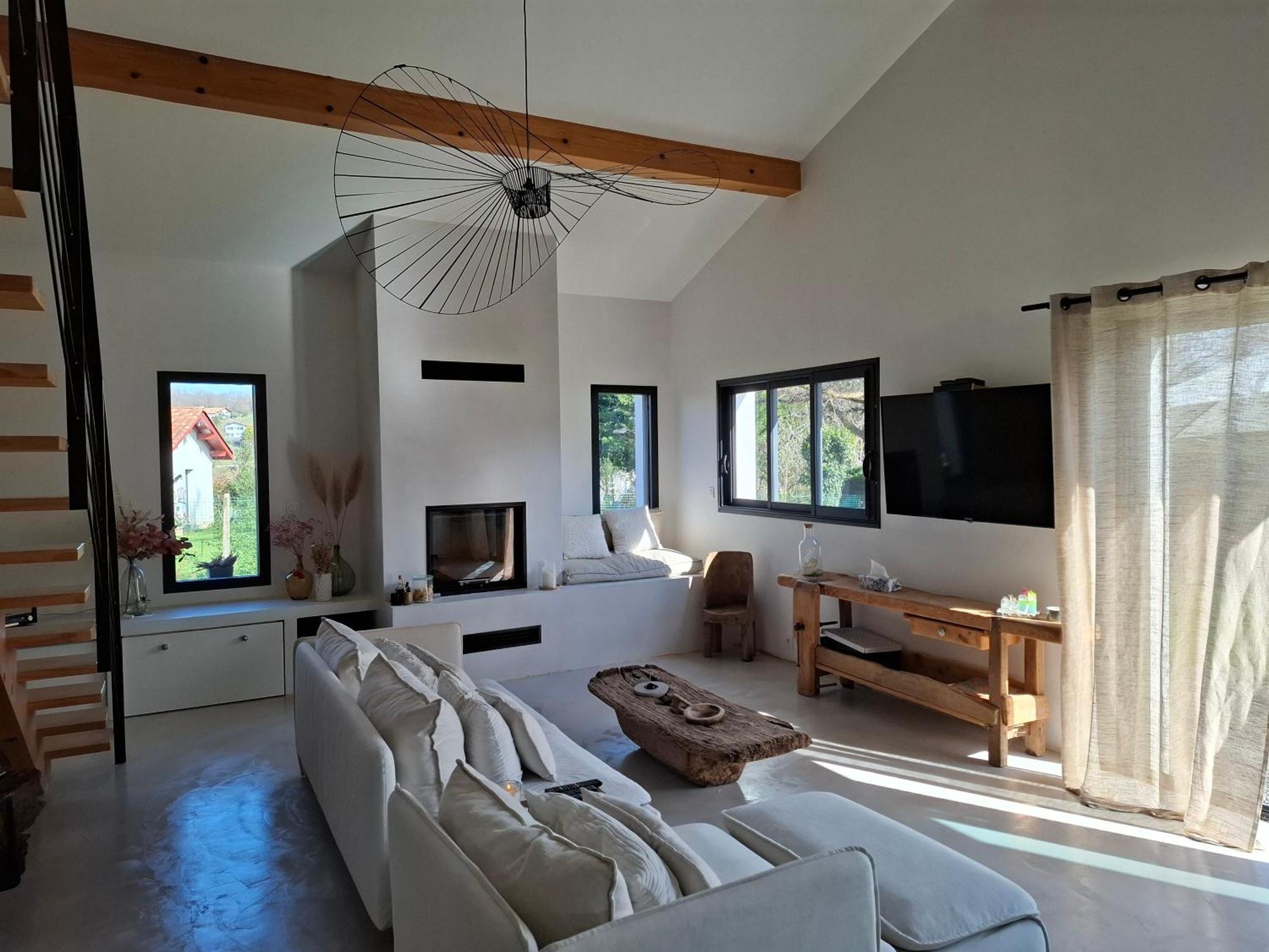 Charmante Villa Familiale Au Calme A 15Min Des Plages อัสแก็ง ภายนอก รูปภาพ
